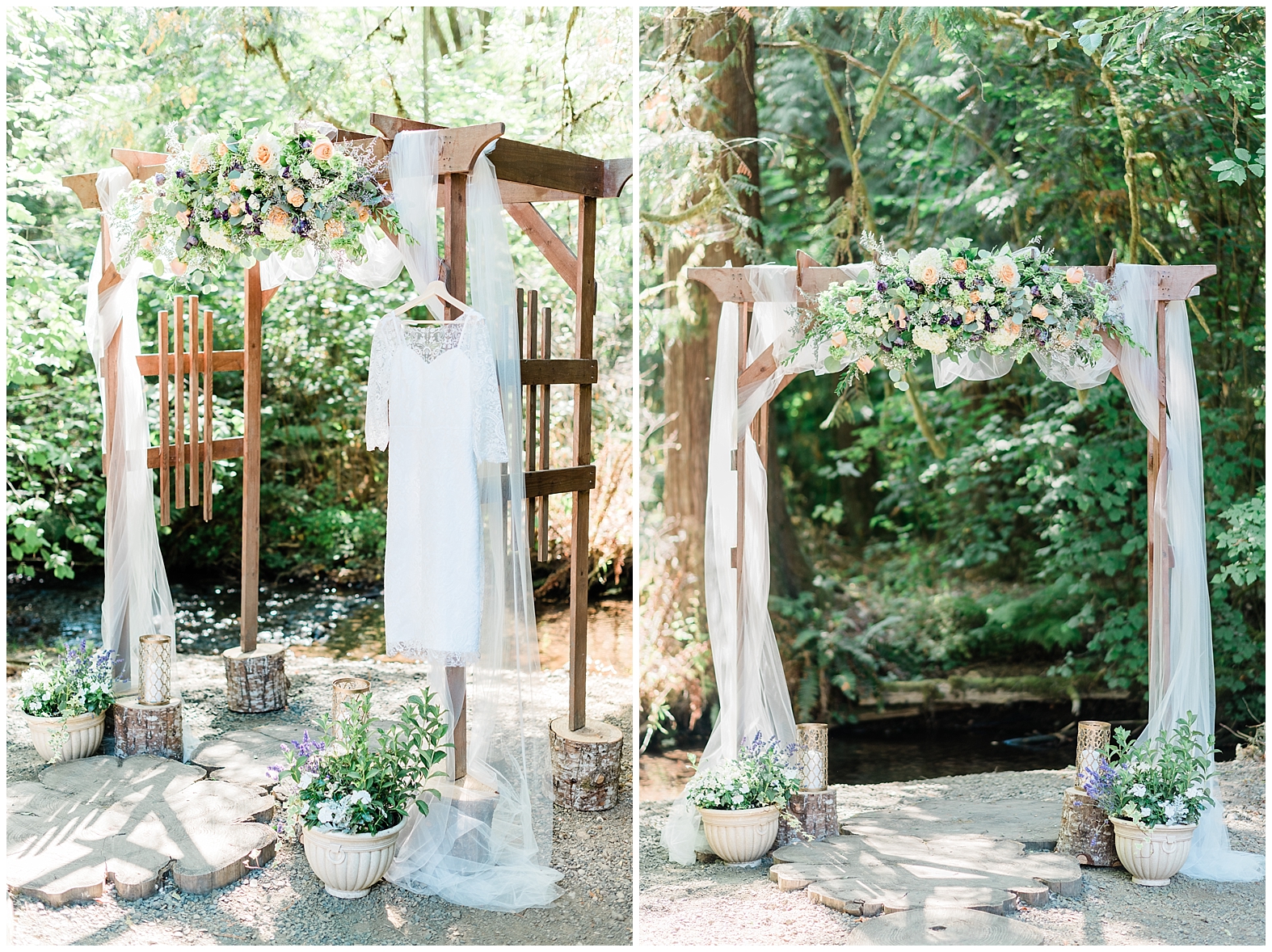 Enchanting Forest Wedding | Janet Lin Photography