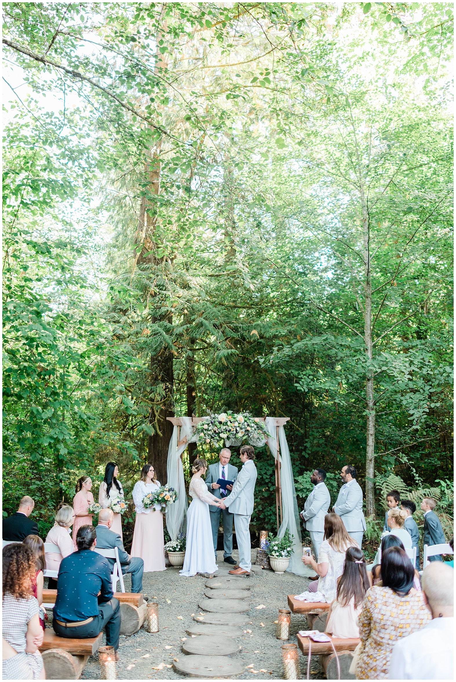 Enchanting Forest Wedding | Janet Lin Photography