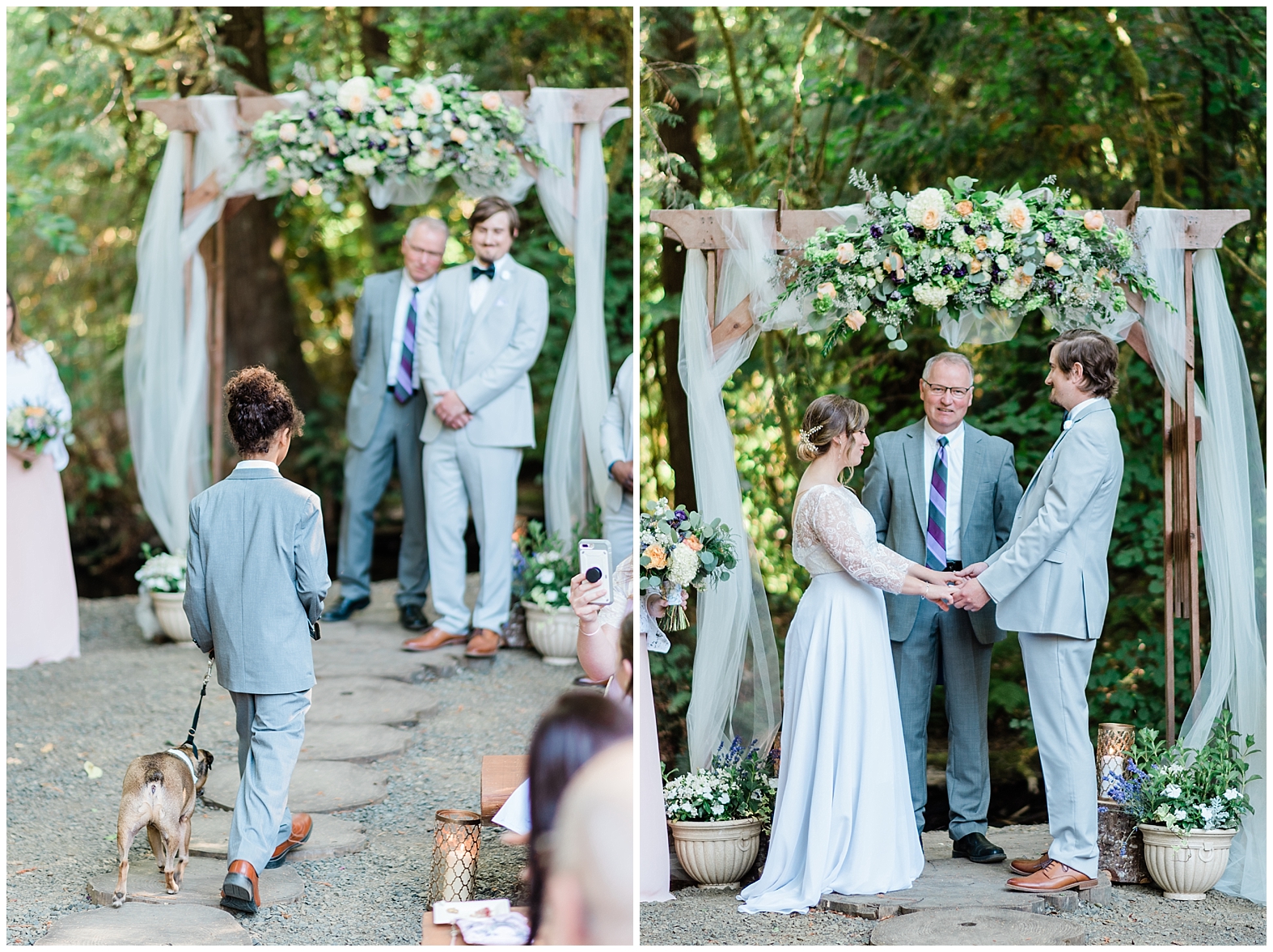 Enchanting Forest Wedding | Janet Lin Photography