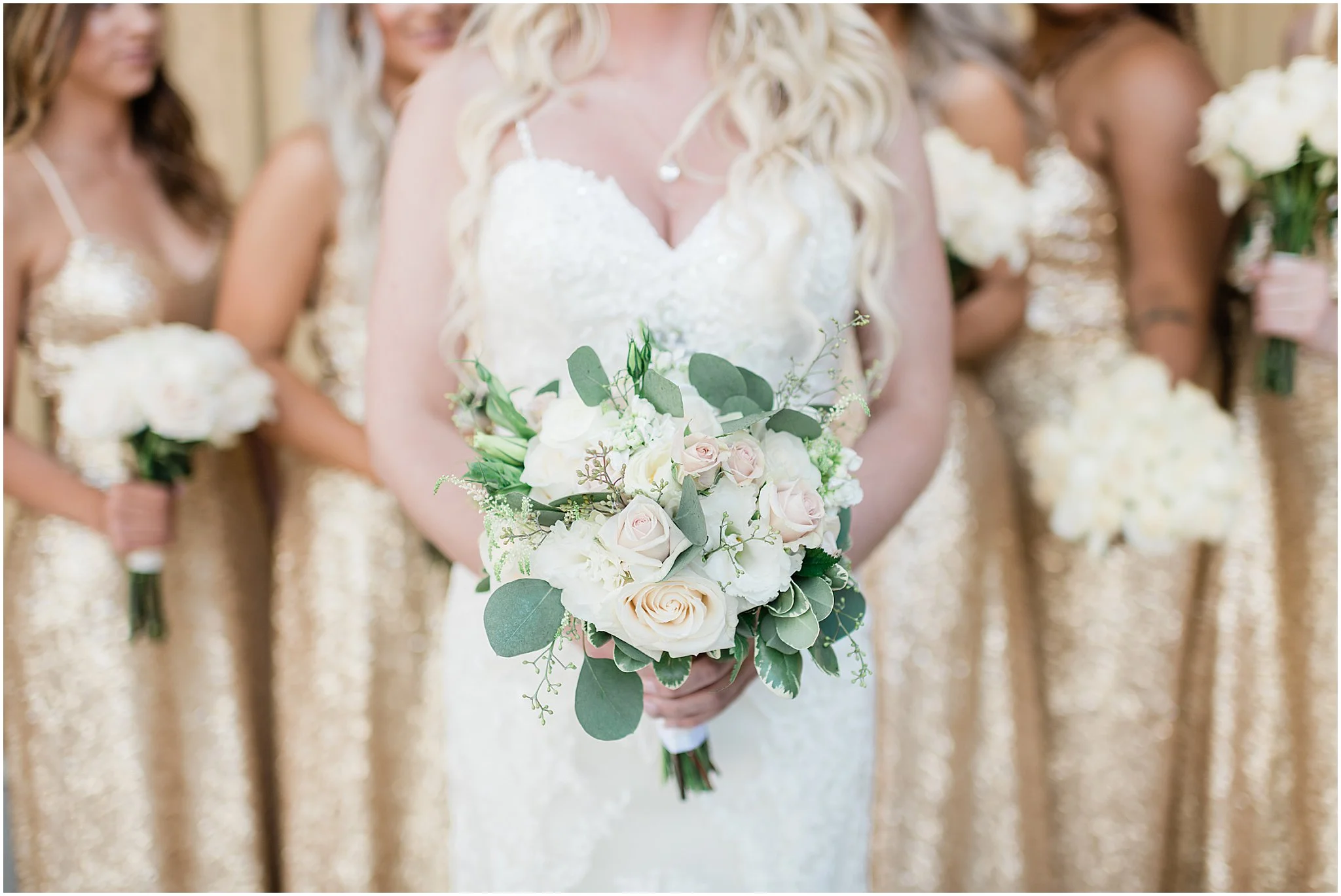 Blush & Gold Wedding | Janet Lin Photography