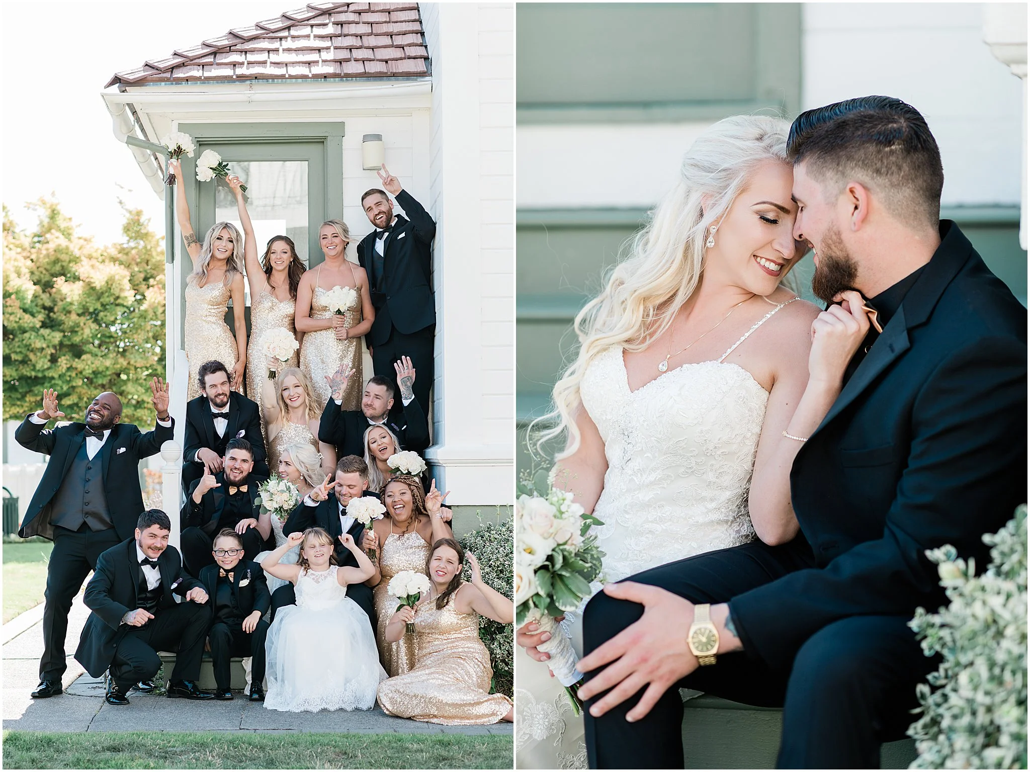 Blush & Gold Wedding | Janet Lin Photography
