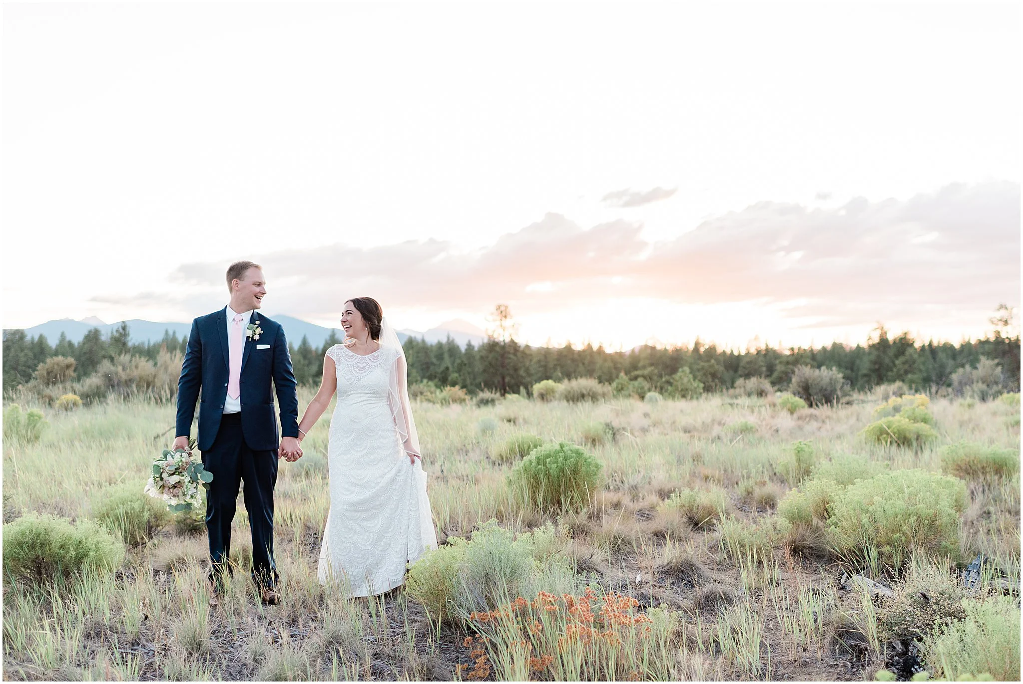 Destination Wedding, Bend Oregon | Janet Lin Photography