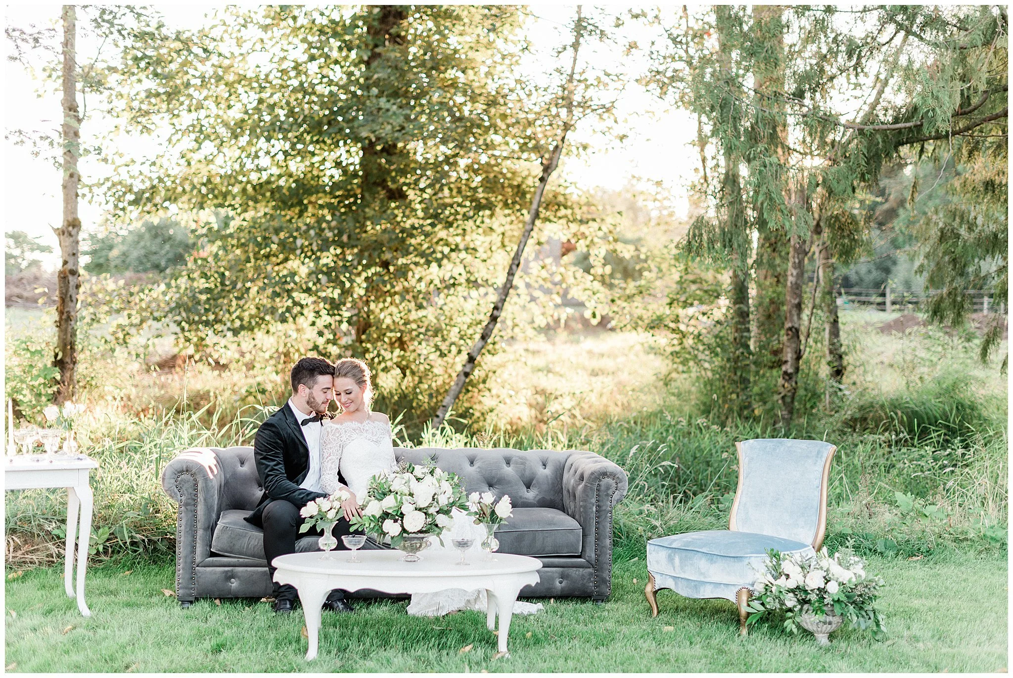 French Countryside Wedding Inspiration | Janet Lin Photography