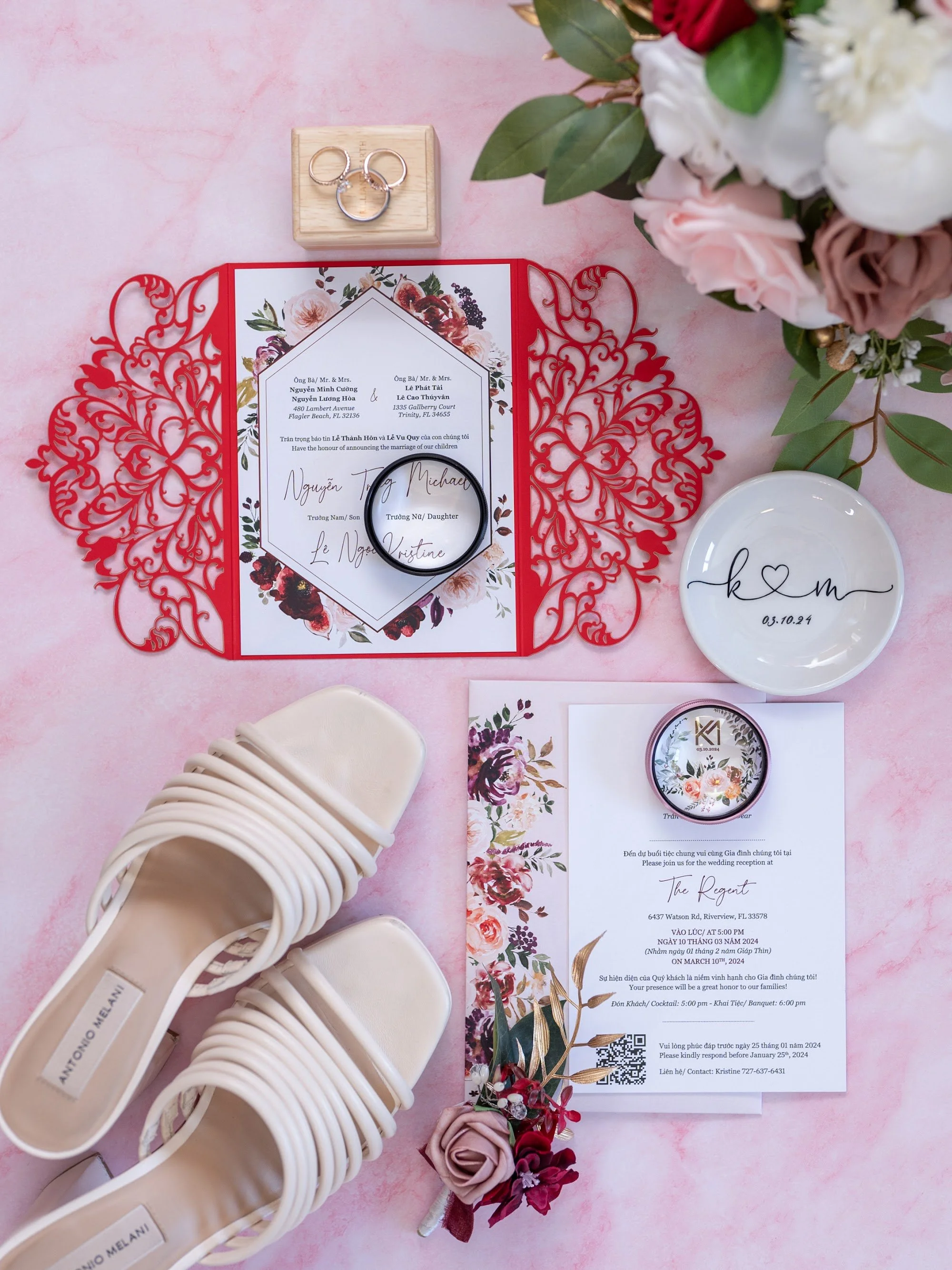 Michael and Kristine Vietnamese wedding at The Regent, Riverview, FL, photo 1 by Henry M Production