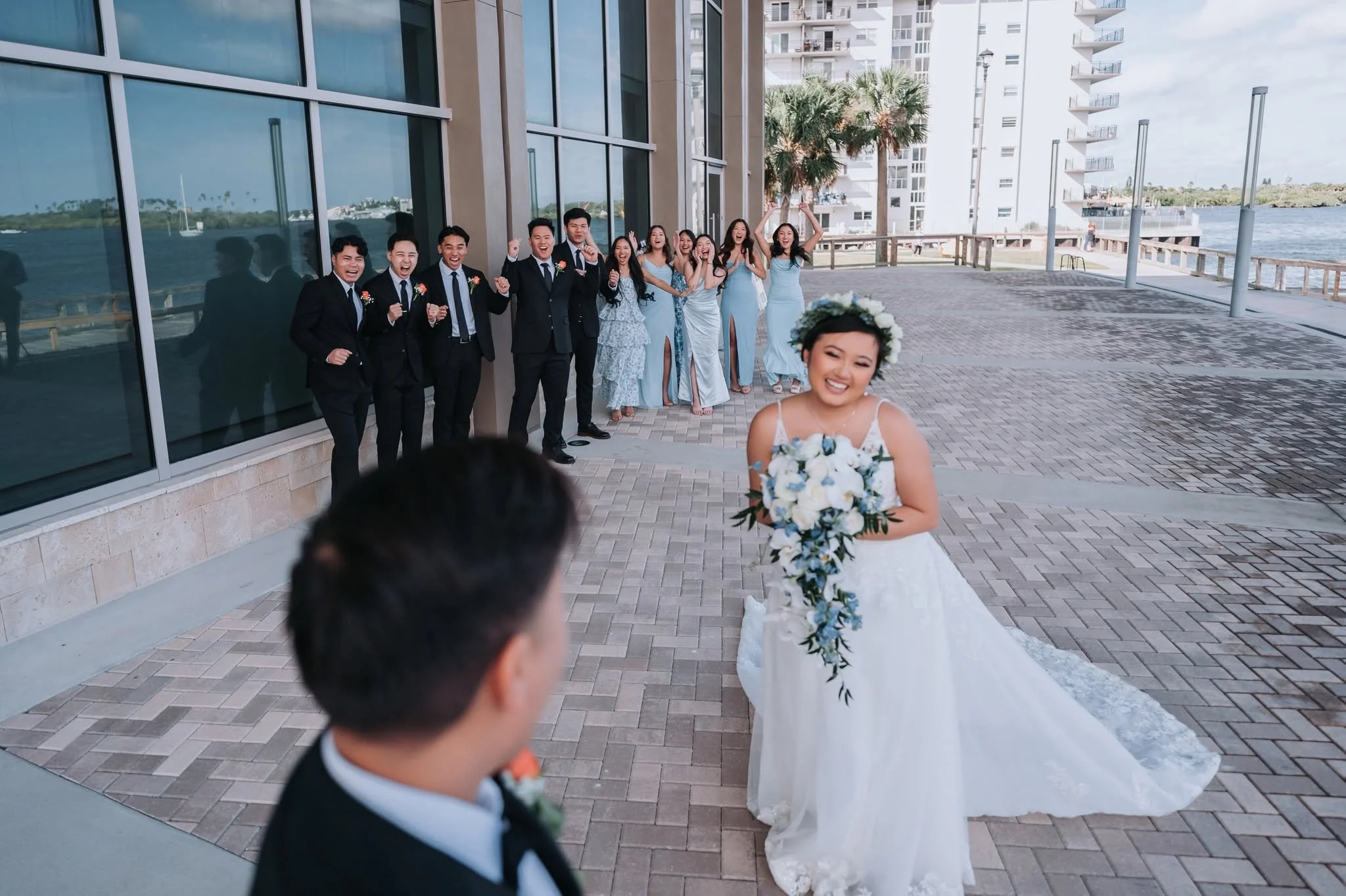 Tony and Alice wedding at Brannon Center, New Smyrna Beach, FL, photo 22 by Henry M Production