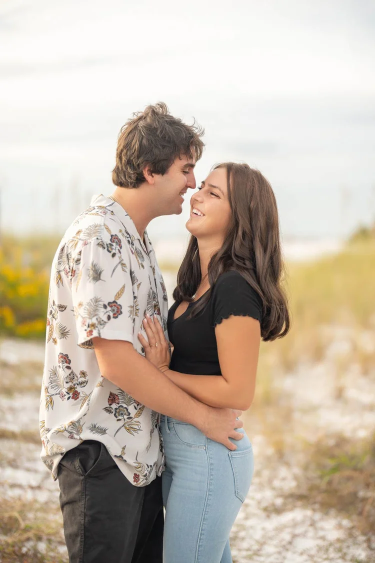 Engagement photos on the beach, by Henry M Production
