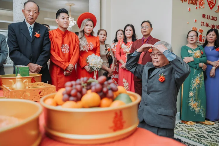 Son and My Vietnamese wedding at Milander Center, Hialeah, photo 4