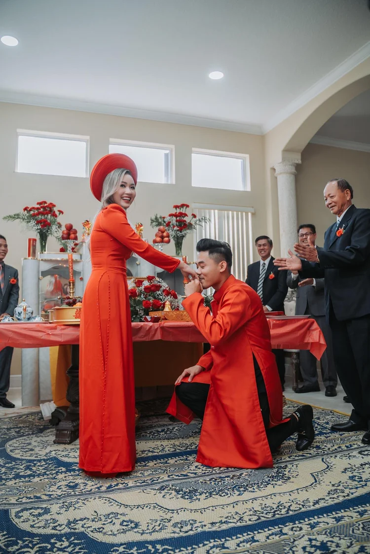 Son and My Vietnamese wedding at Milander Center, Hialeah, photo 5