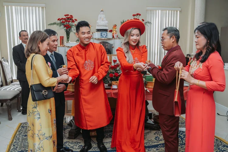 Son and My Vietnamese wedding at Milander Center, Hialeah, photo 7