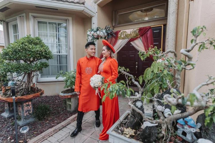 Son and My Vietnamese wedding at Milander Center, Hialeah, photo 9