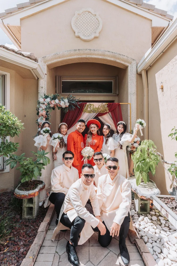 Son and My Vietnamese wedding at Milander Center, Hialeah, photo 10