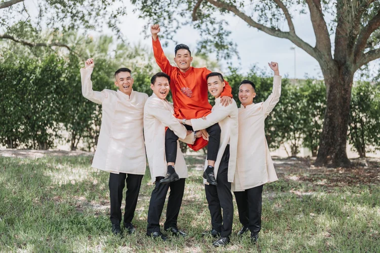 Son and My Vietnamese wedding at Milander Center, Hialeah, photo 17