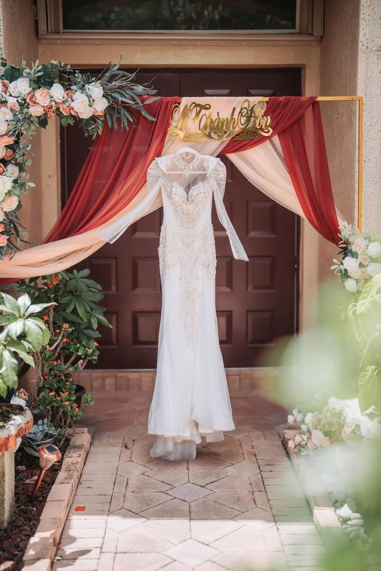 Son and My Vietnamese wedding at Milander Center, Hialeah, photo 23