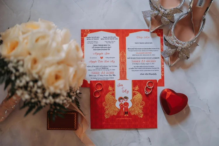 Son and My Vietnamese wedding at Milander Center, Hialeah, photo 25