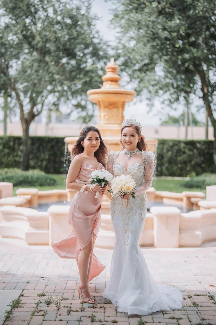 Son and My Vietnamese wedding at Milander Center, Hialeah, photo 32