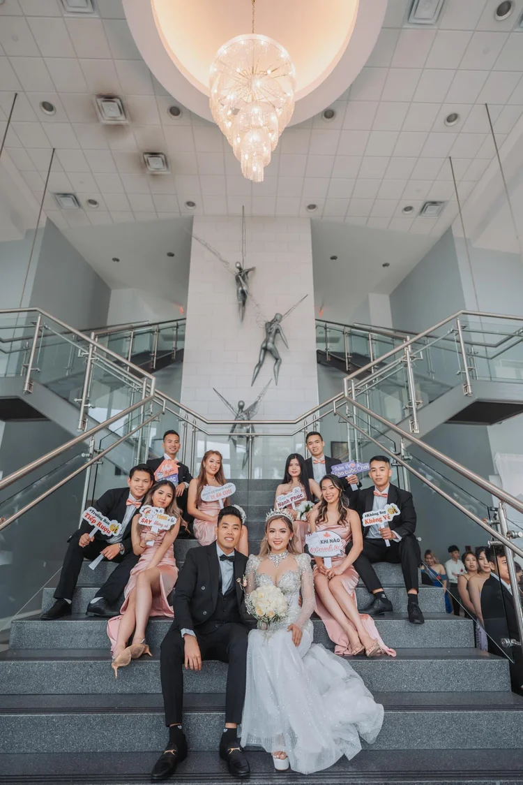 Son and My Vietnamese wedding at Milander Center, Hialeah, photo 39
