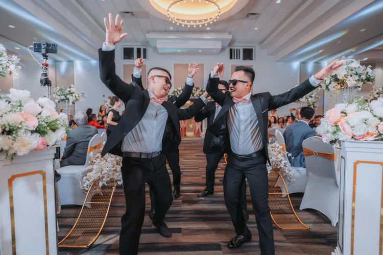 Son and My Vietnamese wedding at Milander Center, Hialeah, photo 47