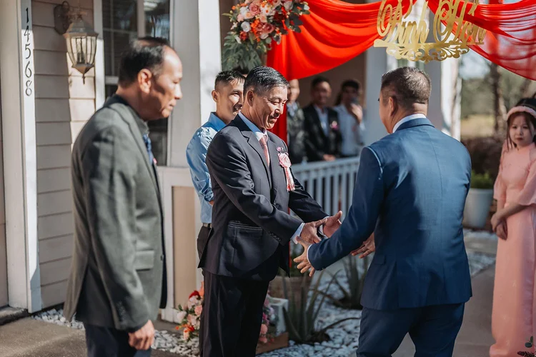 Du and Hao Vietnamese engagement ceremony, Lễ Đính Hôn, photo 8