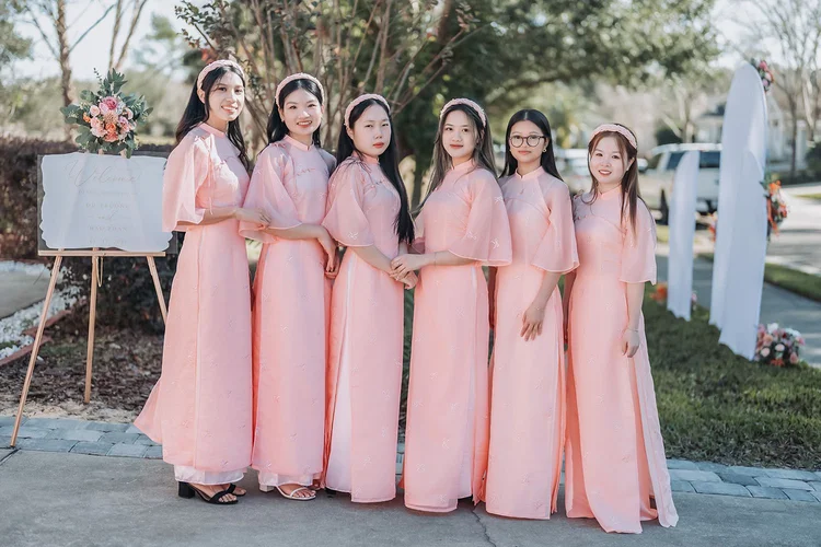 Du and Hao Vietnamese engagement ceremony, Lễ Đính Hôn, photo 12