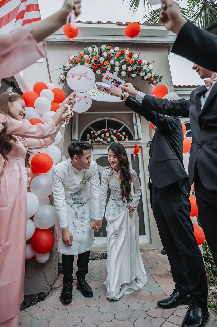 Trung and Juliana Vietnamese wedding in Fort Lauderdale, Florida, photo 34