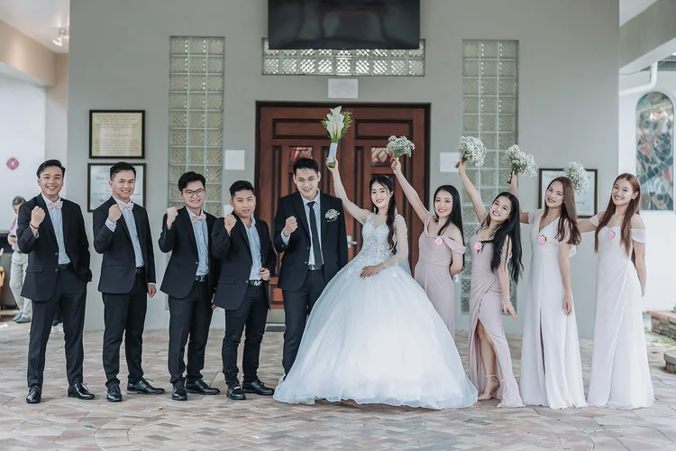Trung and Juliana Vietnamese wedding in Fort Lauderdale, Florida, photo 3