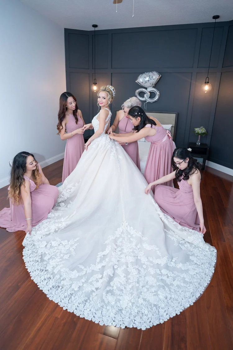 Hieu and Na Vietnamese wedding at Holy Trinity Reception Center, Maitland, photo 19