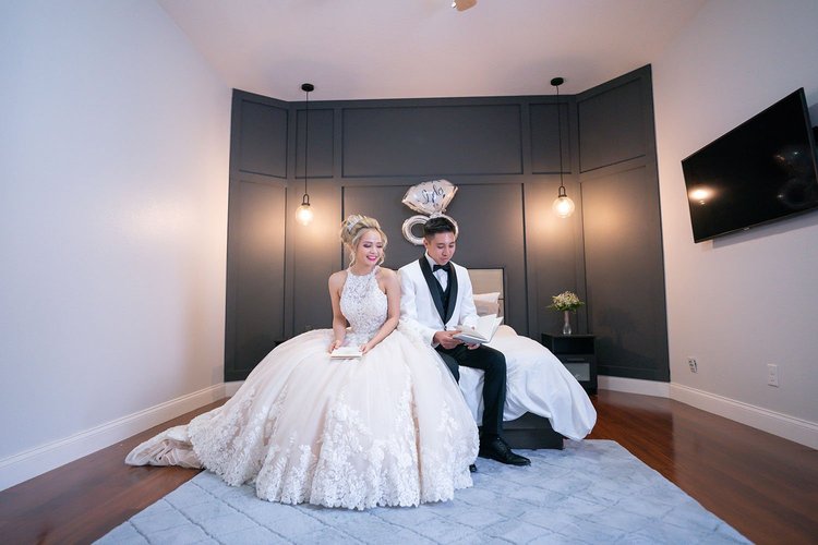 Hieu and Na Vietnamese wedding at Holy Trinity Reception Center, Maitland, photo 15