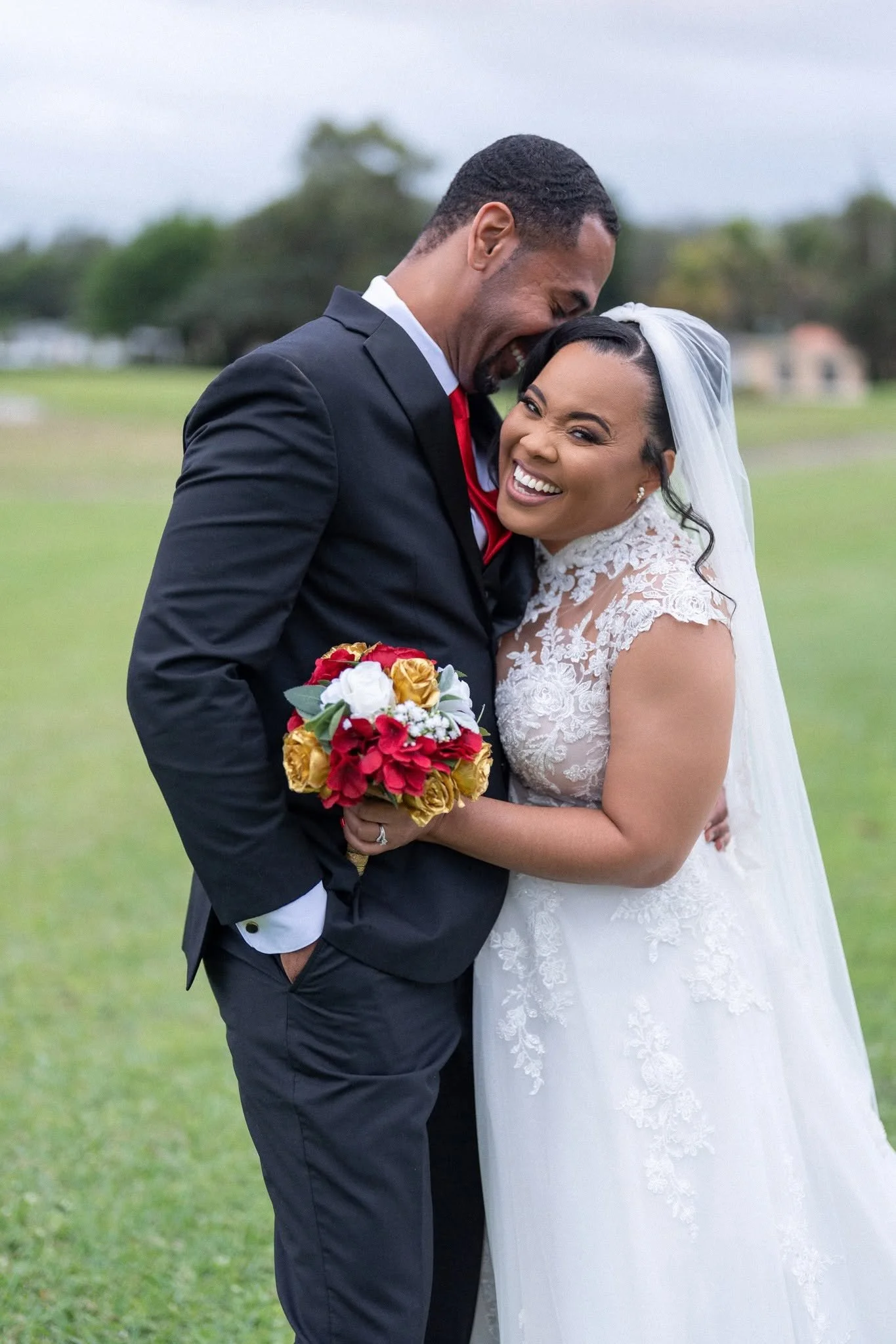 Michael and Uonie backyard wedding in Florida, photo 9 by Henry M Production