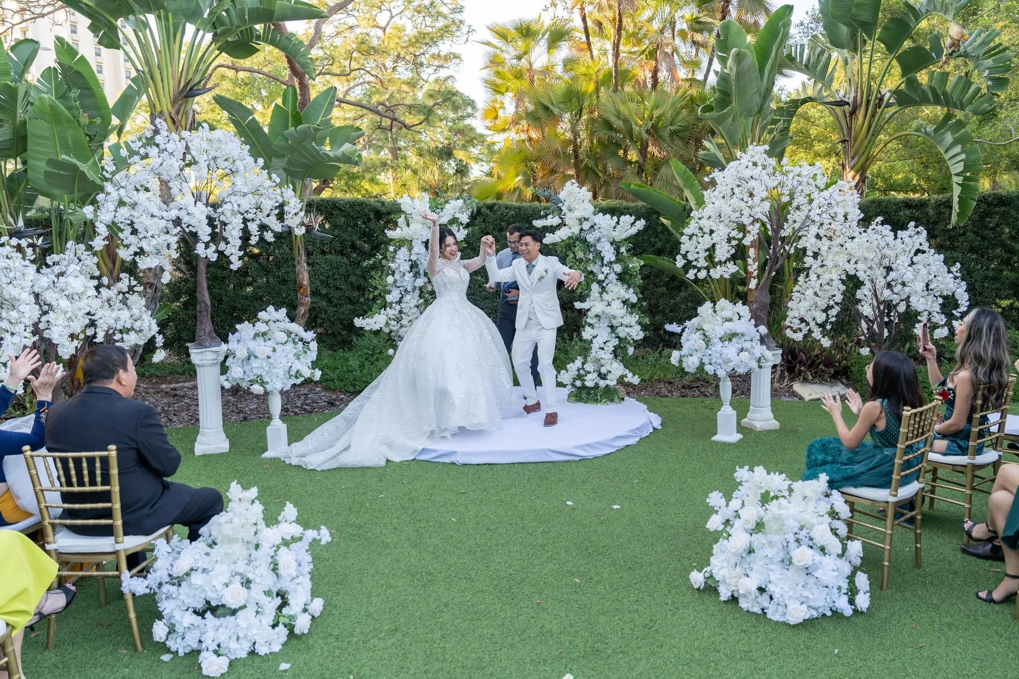 Sonny and Khanh Vietnamese wedding at Tampa Garden Club, Tampa, FL, photo 30 by Henry M Production