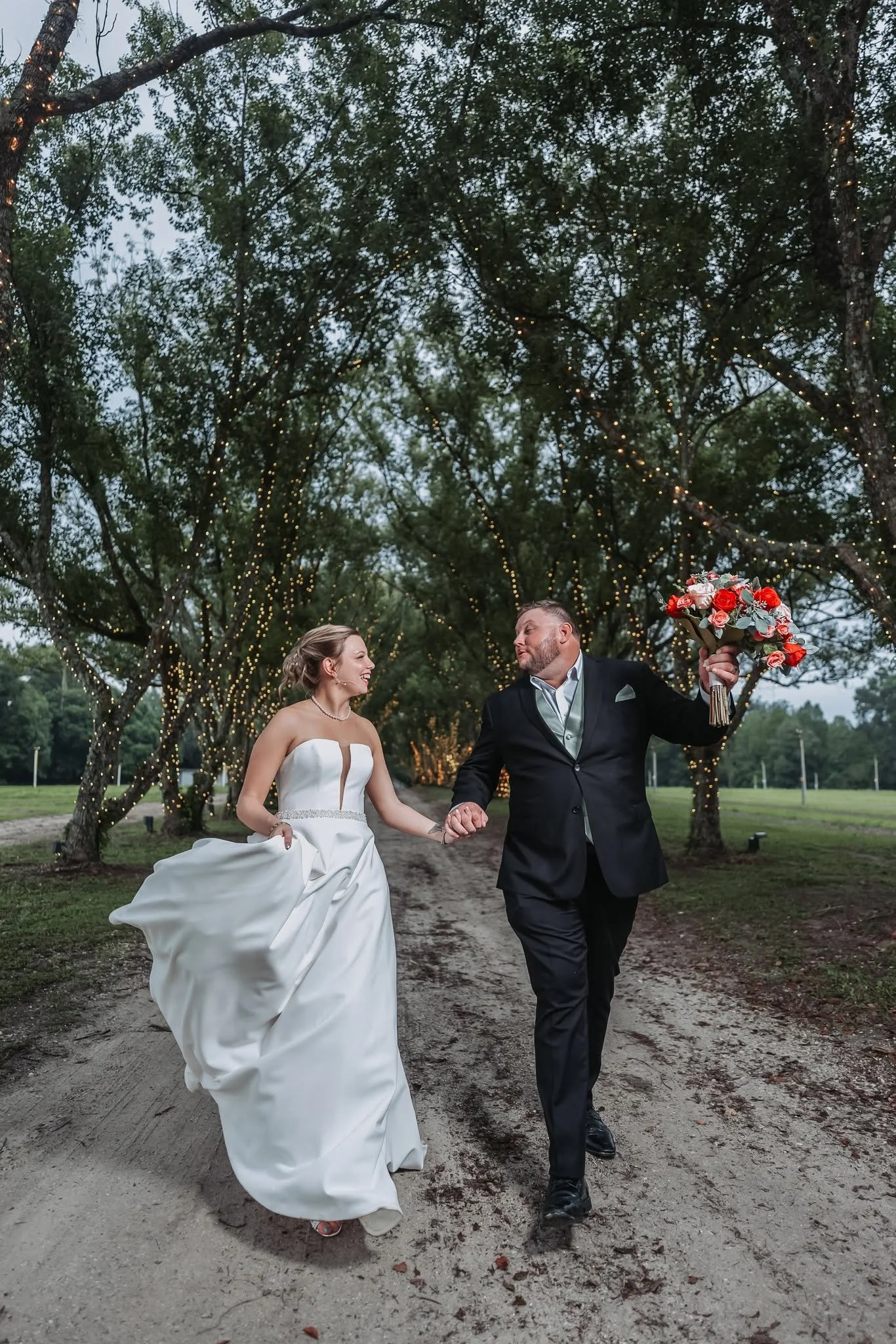 Austin and Caitlyn wedding at Ever After Farms, Seffner, FL, photo 3 by Henry M Production