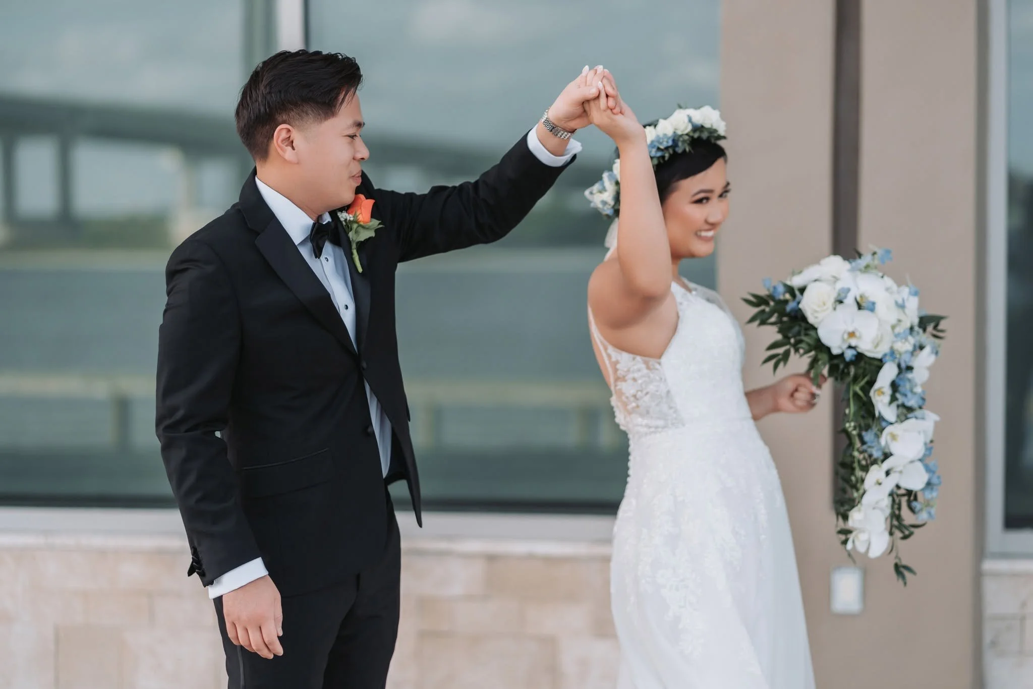Tony and Alice wedding at Brannon Center, New Smyrna Beach, FL, photo 21 by Henry M Production