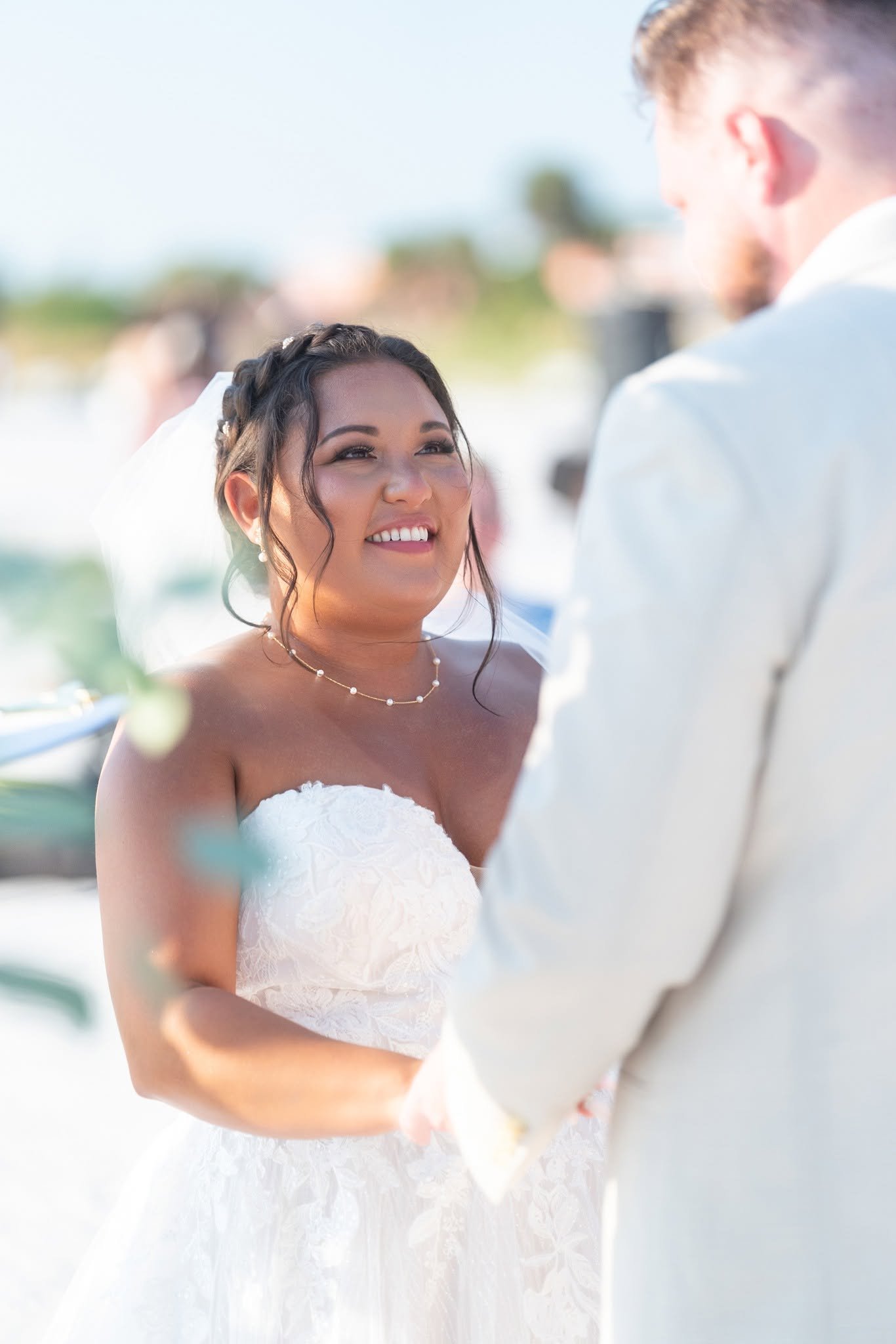Corey and Johanna wedding at Upham Beach, St. Pete Beach, FL, photo 11 by Henry M Production
