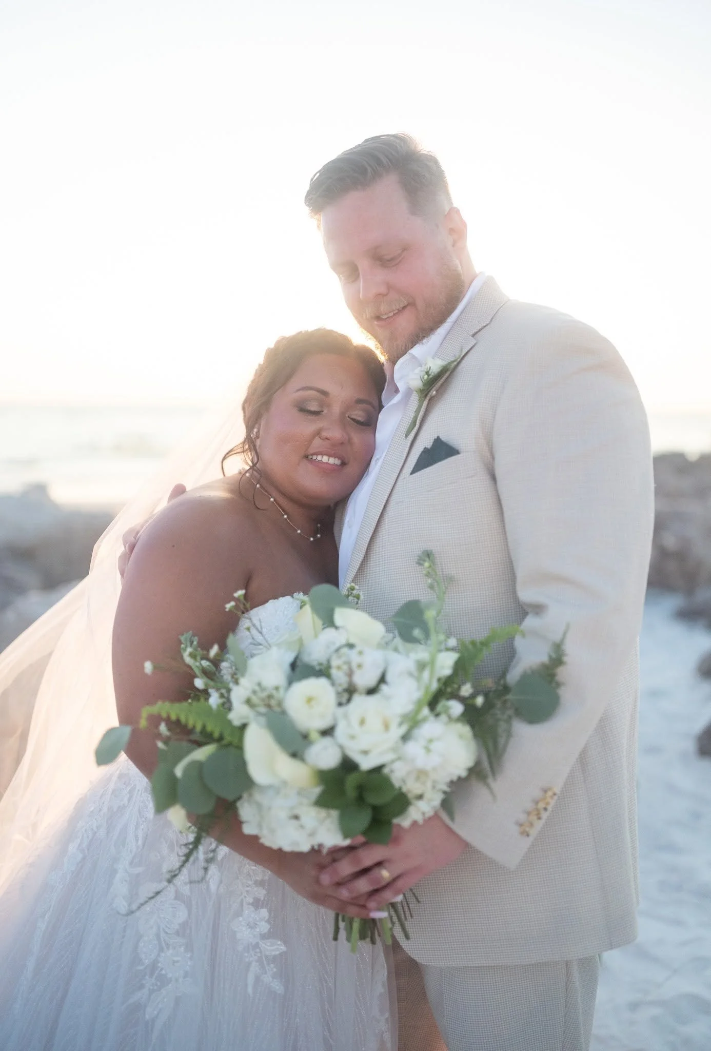 Corey and Johanna wedding at Upham Beach, St. Pete Beach, FL, photo 22 by Henry M Production