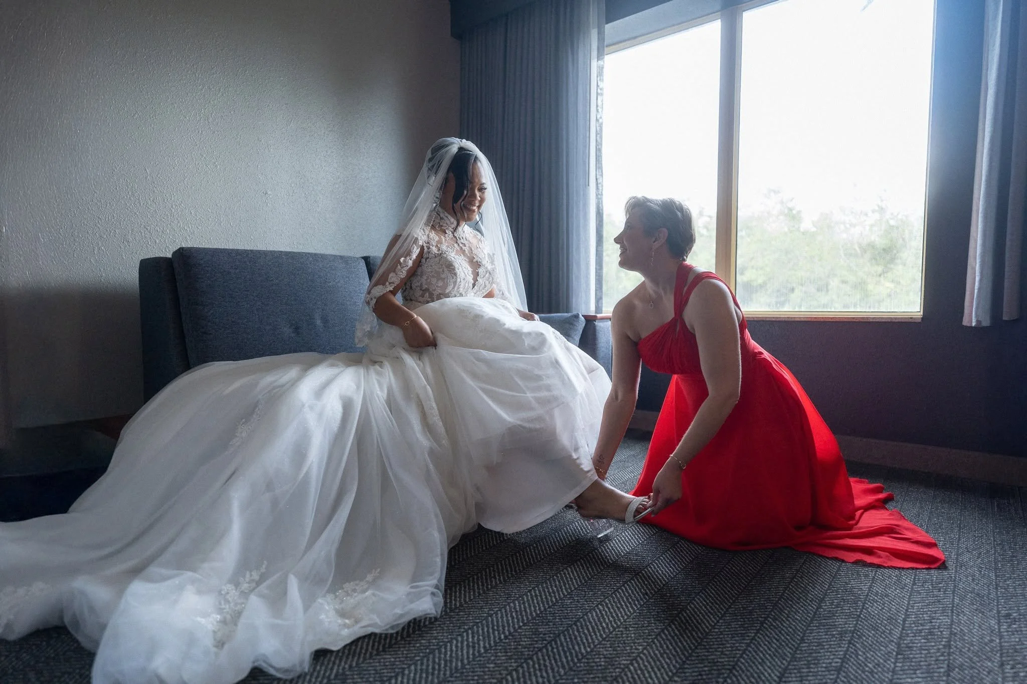 Michael and Uonie backyard wedding in Florida, photo 3 by Henry M Production