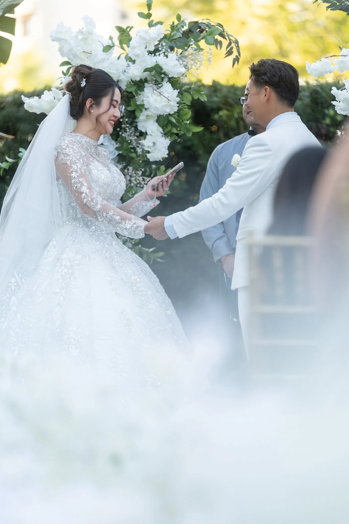 Sonny and Khanh Vietnamese wedding at Tampa Garden Club, Tampa, FL, photo 28 by Henry M Production