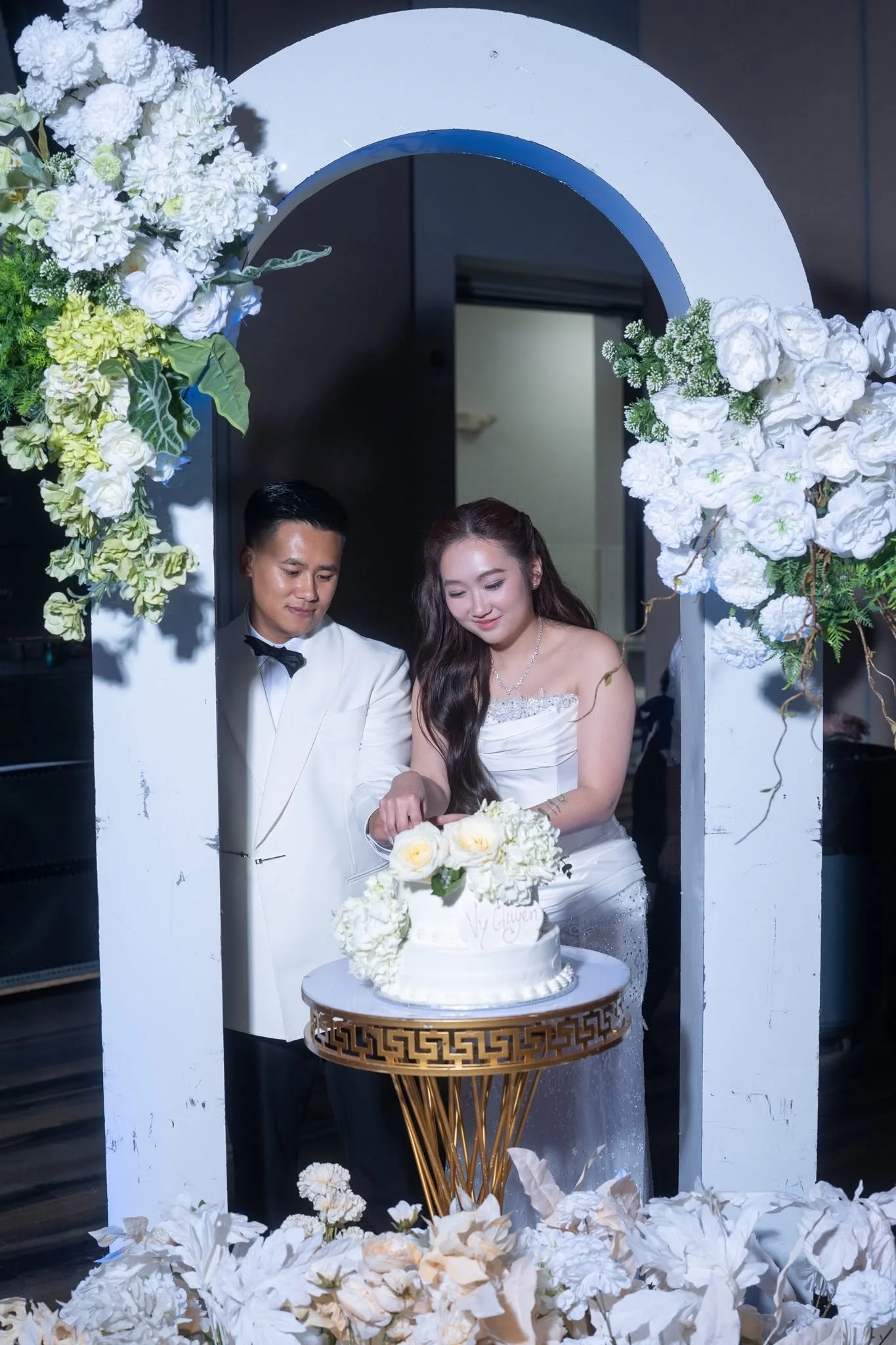 Vy and Quyen Vietnamese wedding at Milander Center, Hialeah, FL, photo 31 by Henry M Production