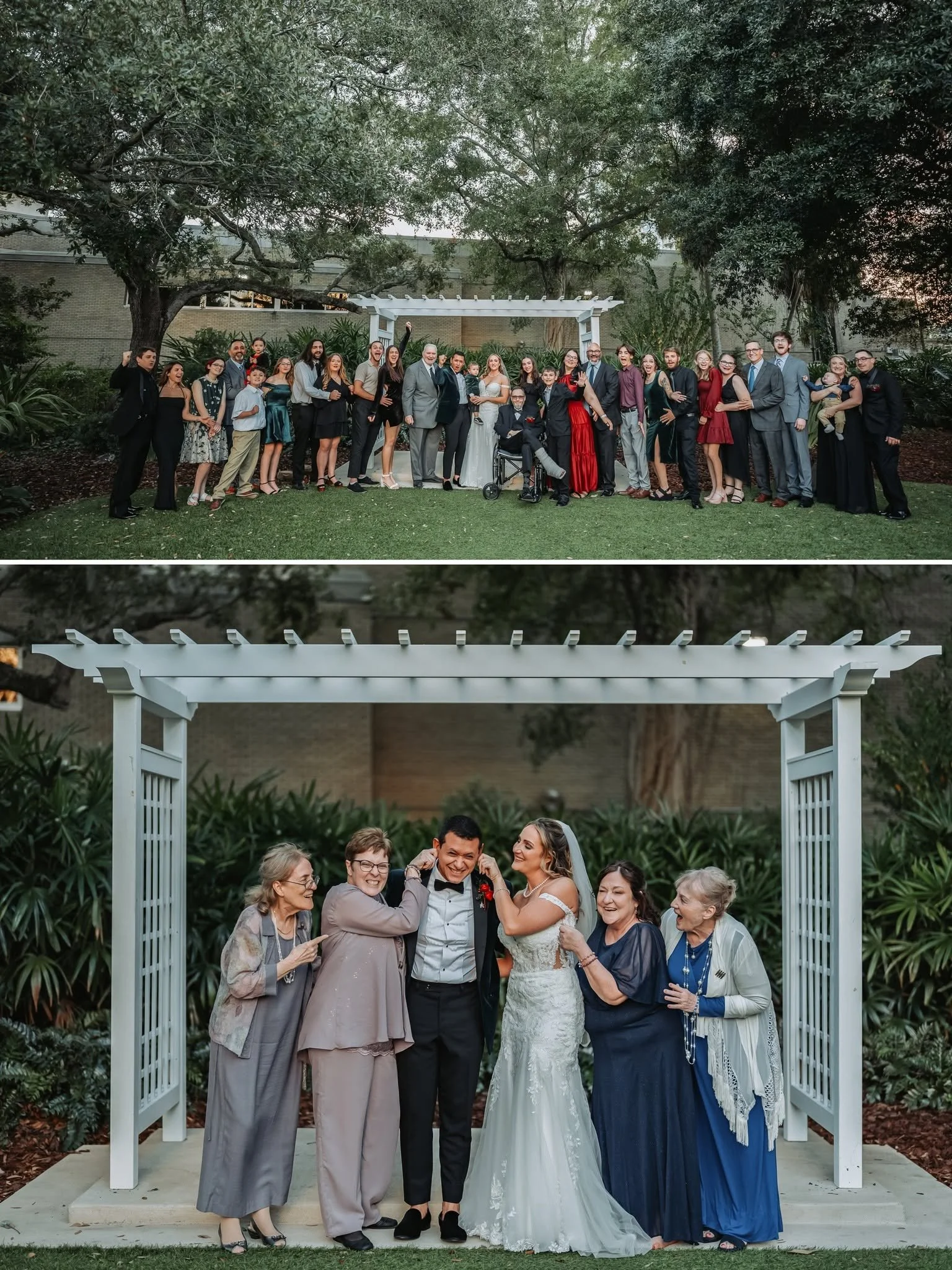 Andrew and Heather wedding at Tampa Garden Club, Tampa, FL, photo 45 by Henry M Production