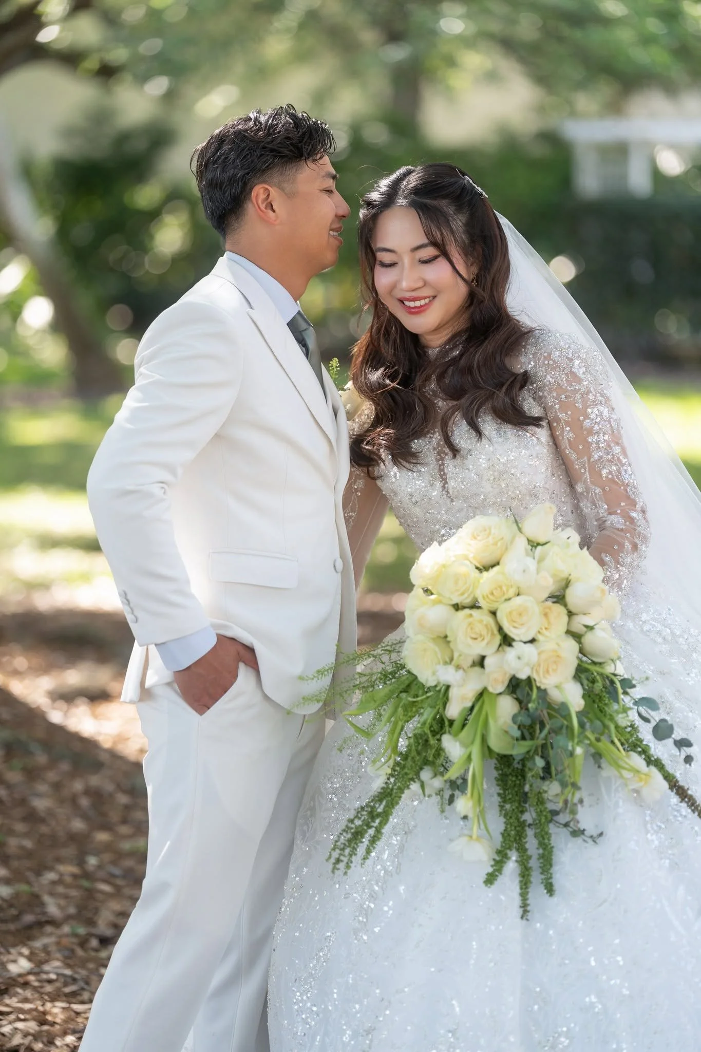 Sonny and Khanh Vietnamese wedding at Tampa Garden Club, Tampa, FL, photo 16 by Henry M Production