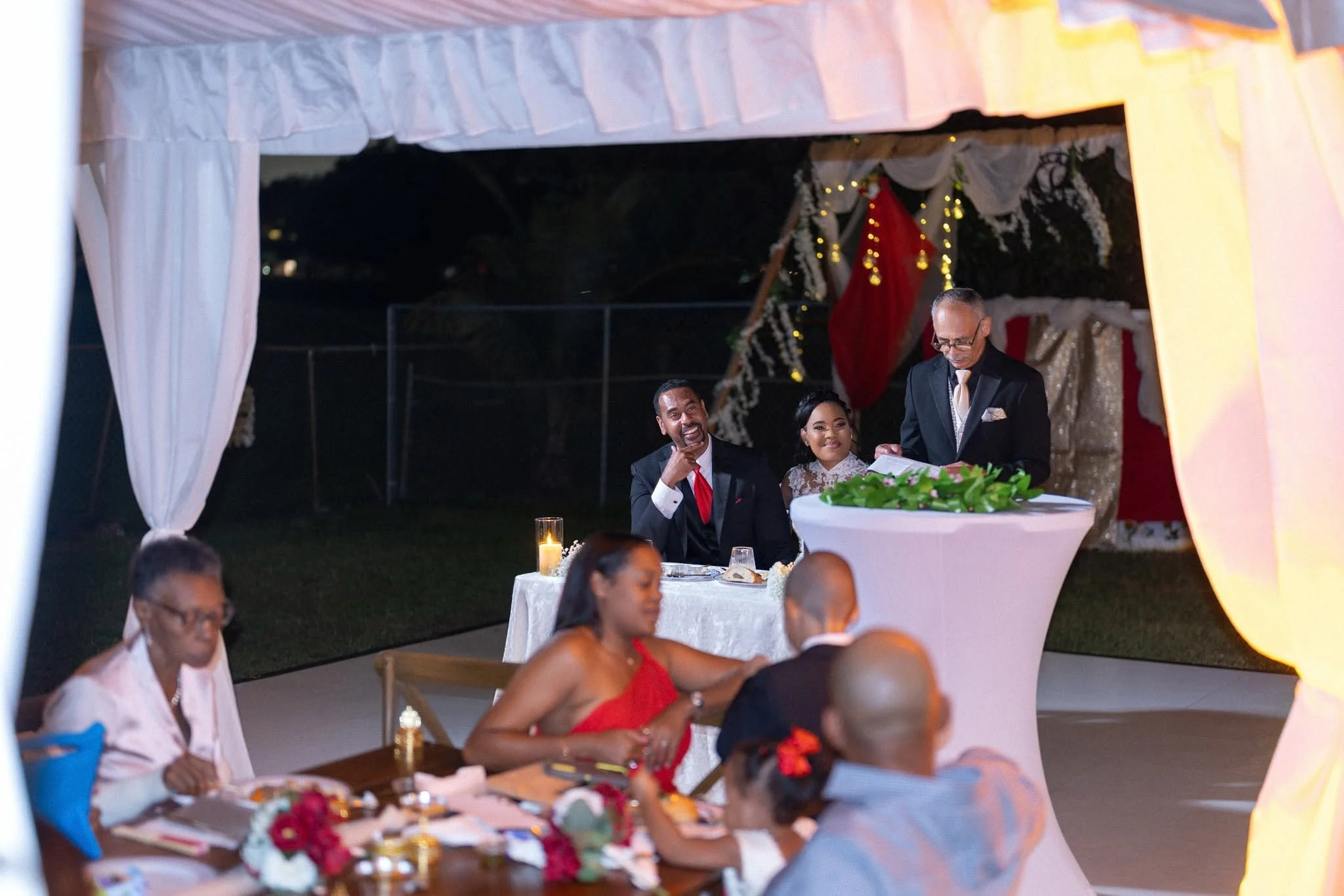 Michael and Uonie backyard wedding in Florida, photo 18 by Henry M Production