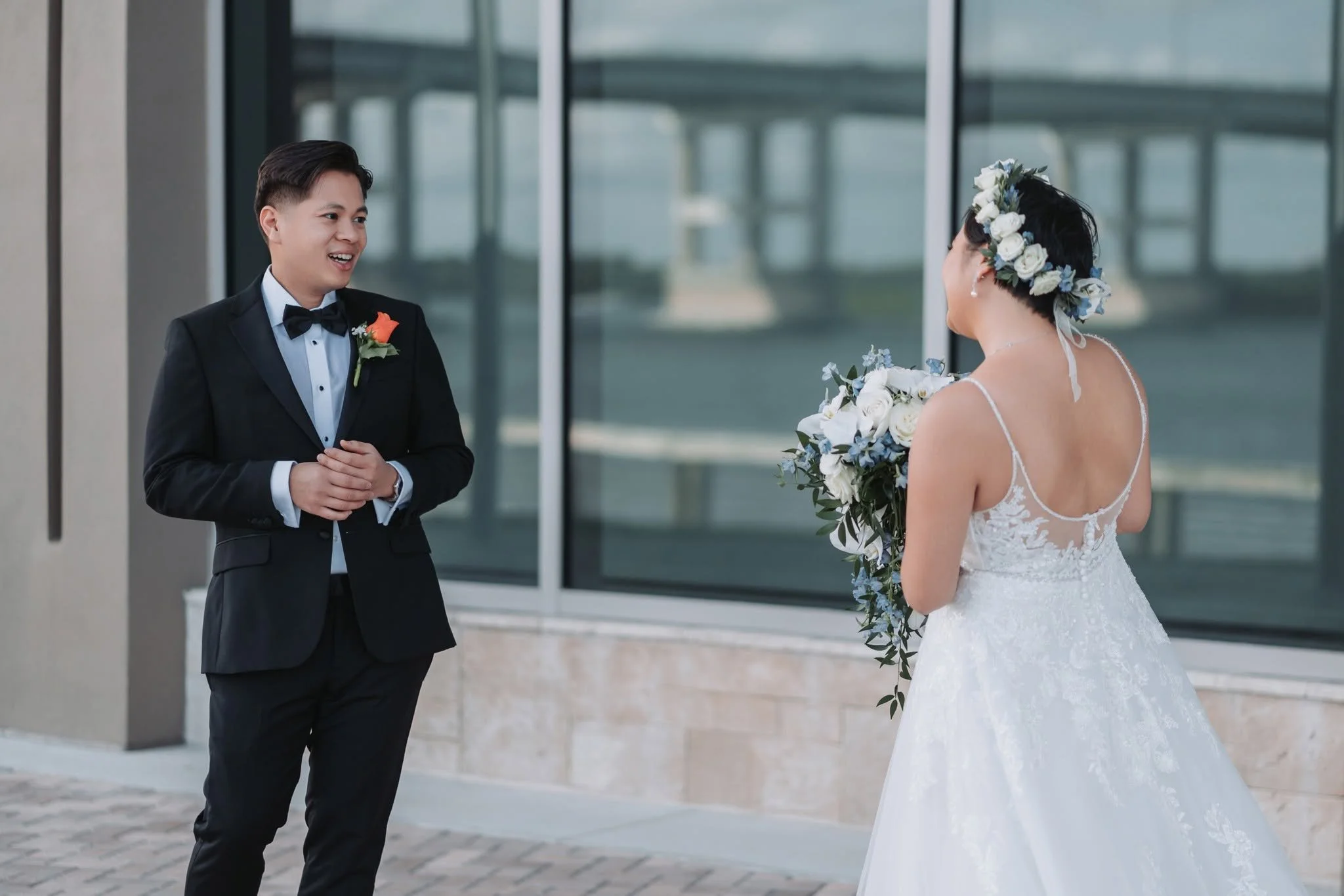 Tony and Alice wedding at Brannon Center, New Smyrna Beach, FL, photo 19 by Henry M Production