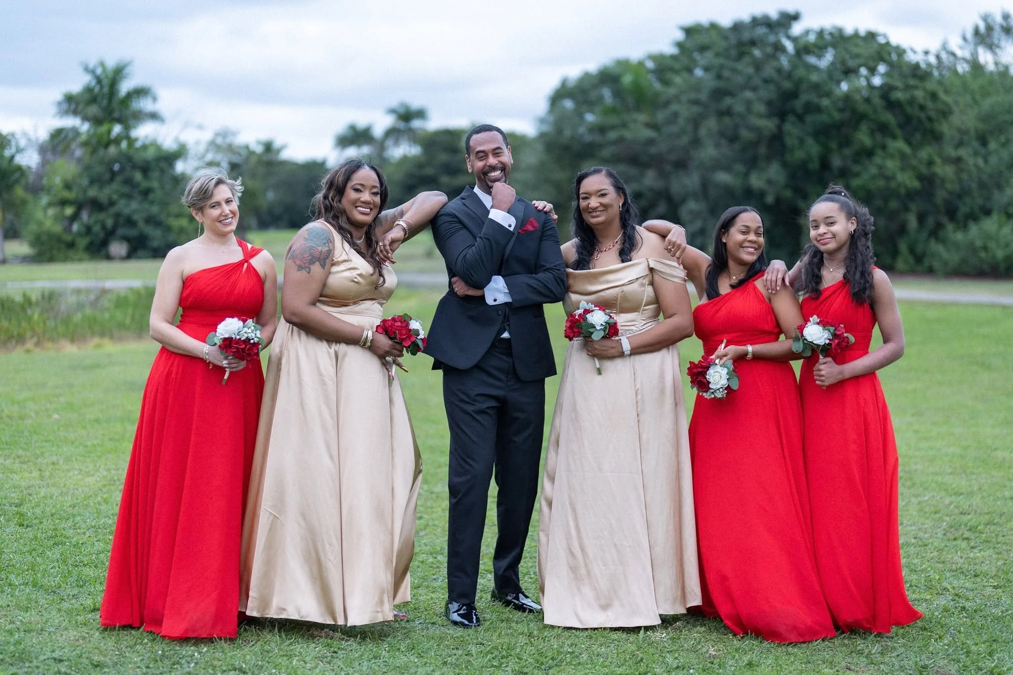 Michael and Uonie backyard wedding in Florida, photo 13 by Henry M Production