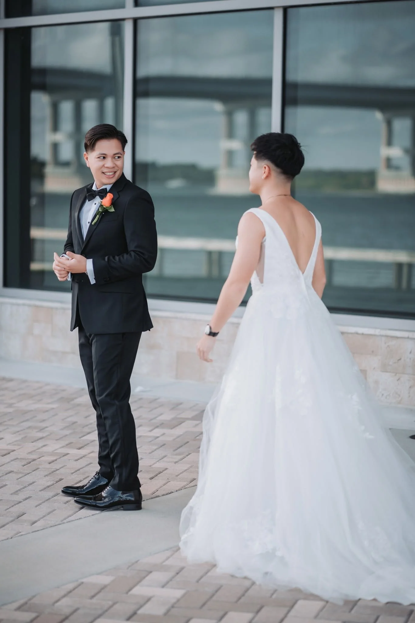Tony and Alice wedding at Brannon Center, New Smyrna Beach, FL, photo 14 by Henry M Production