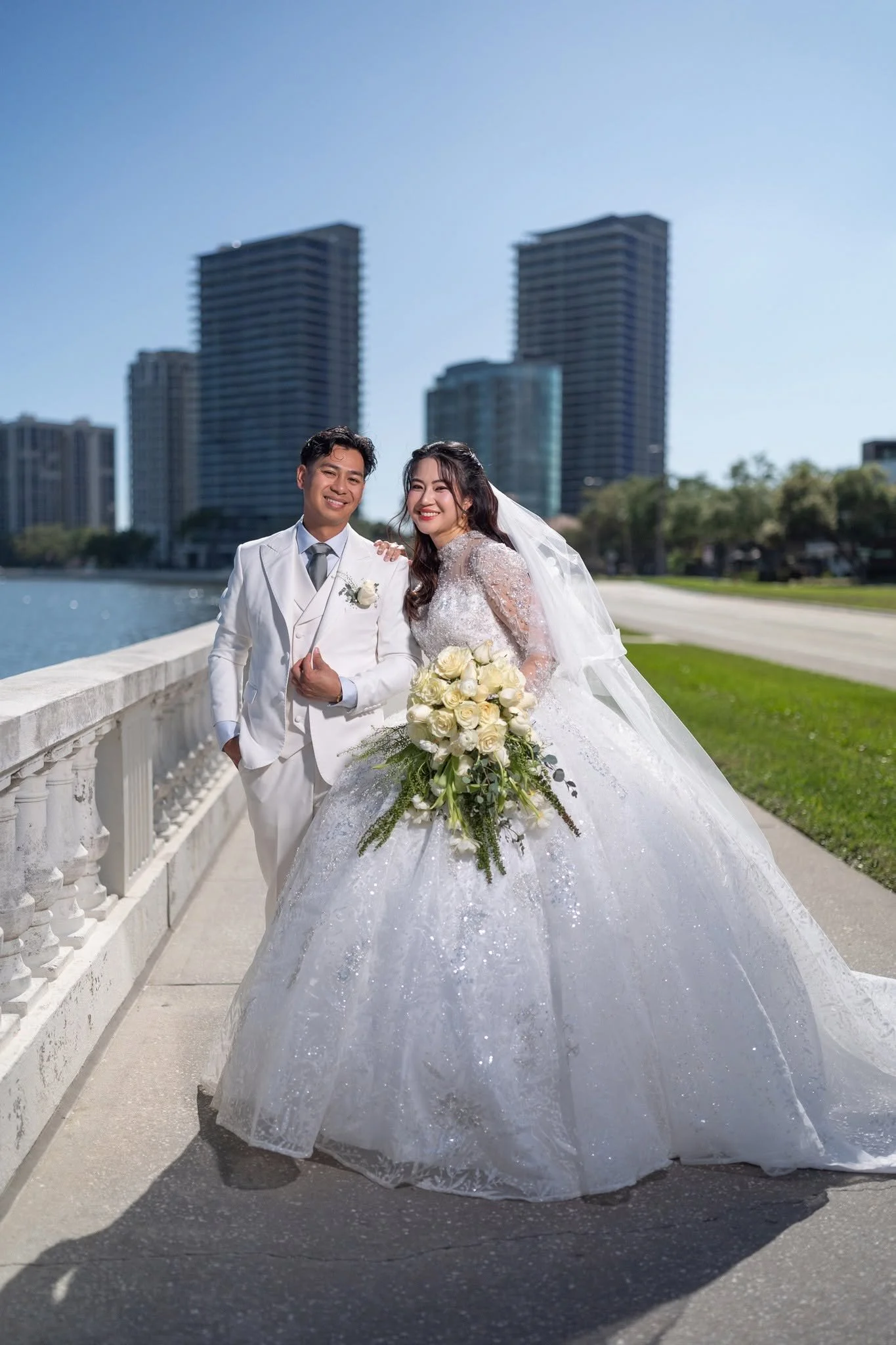 Sonny and Khanh Vietnamese wedding at Tampa Garden Club, Tampa, FL, photo 20 by Henry M Production