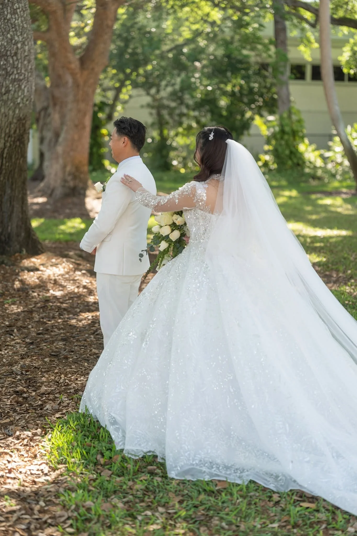 Sonny and Khanh Vietnamese wedding at Tampa Garden Club, Tampa, FL, photo 13 by Henry M Production