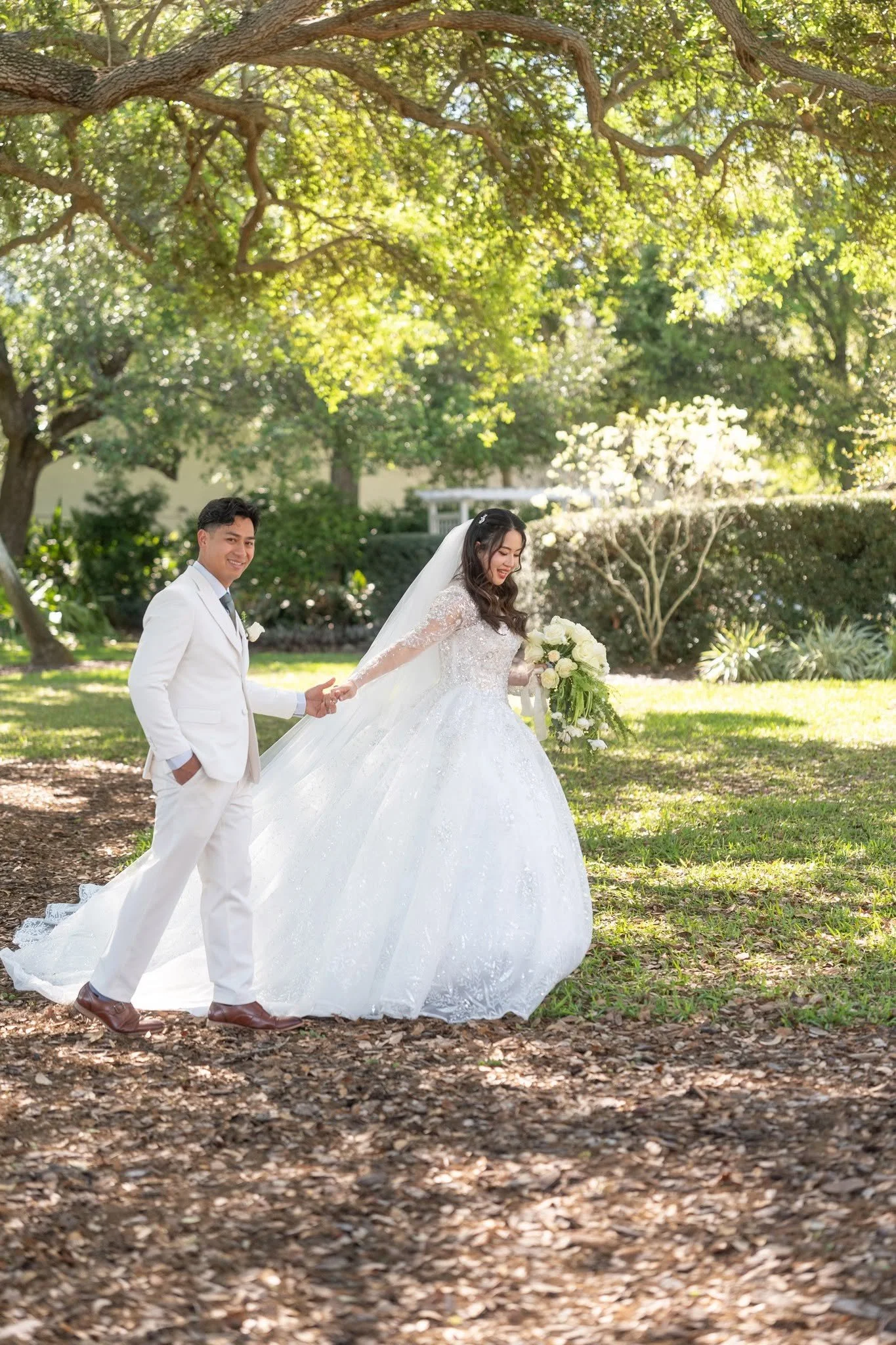 Sonny and Khanh Vietnamese wedding at Tampa Garden Club, Tampa, FL, photo 18 by Henry M Production
