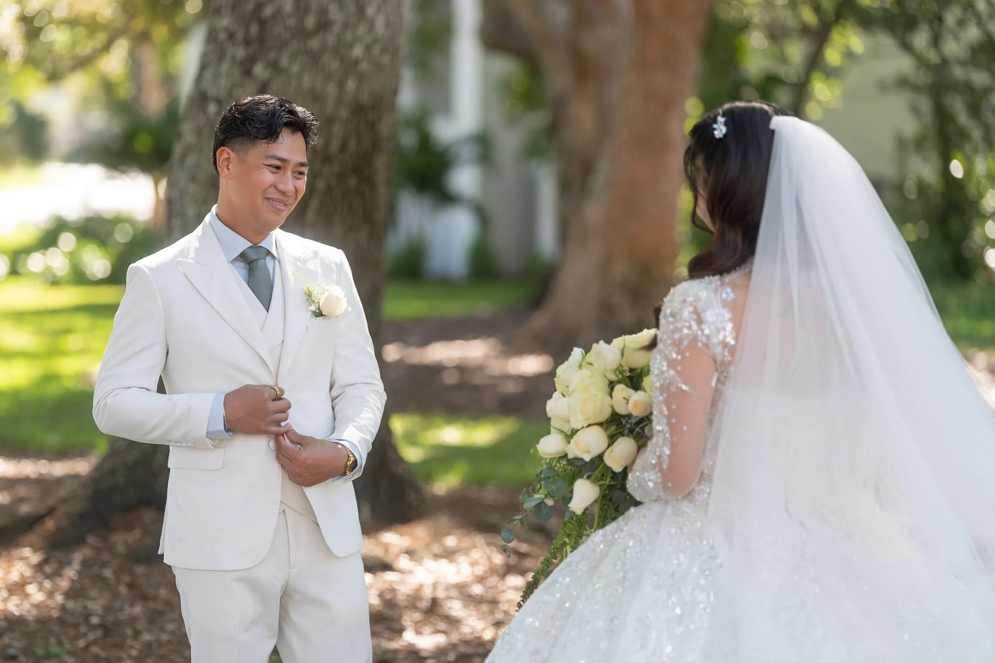 Sonny and Khanh Vietnamese wedding at Tampa Garden Club, Tampa, FL, photo 14 by Henry M Production