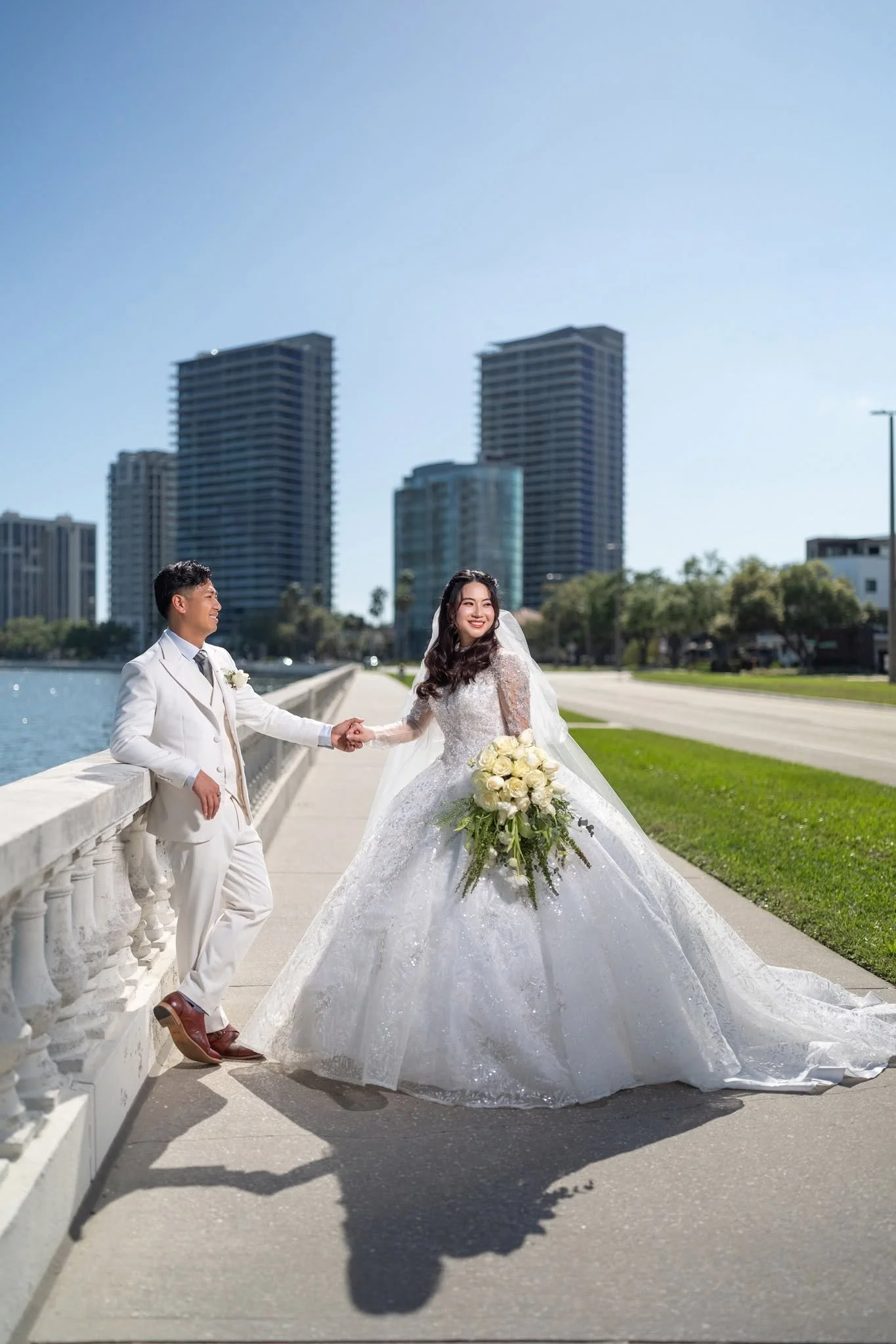 Sonny and Khanh Vietnamese wedding at Tampa Garden Club, Tampa, FL, photo 19 by Henry M Production