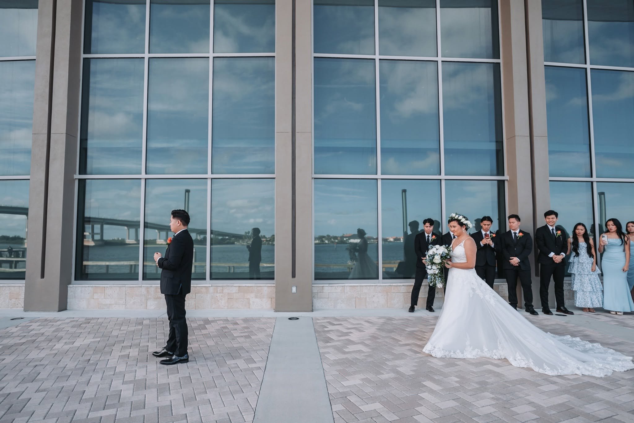 Tony and Alice wedding at Brannon Center, New Smyrna Beach, FL, photo 18 by Henry M Production