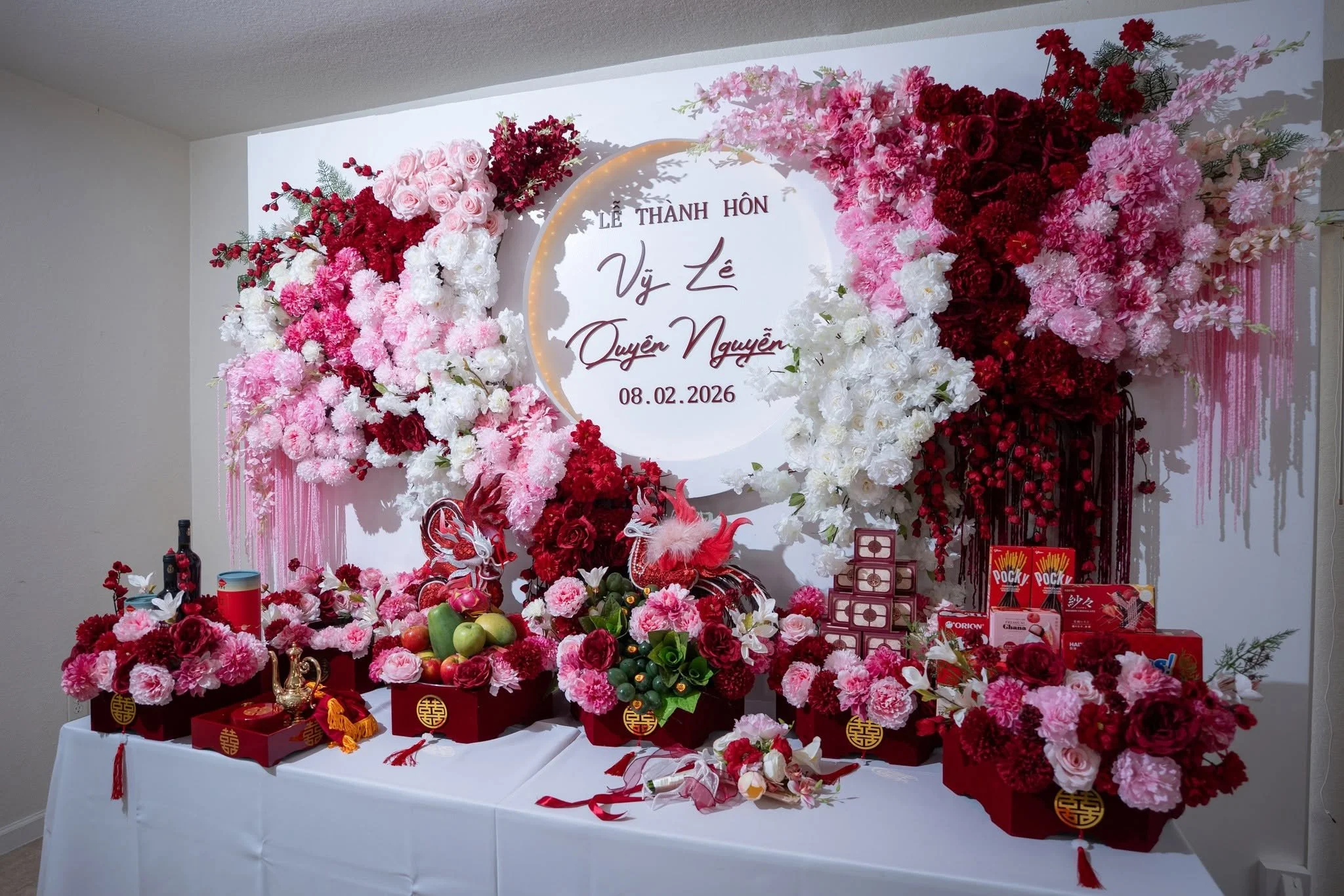 Vy and Quyen Vietnamese wedding at Milander Center, Hialeah, FL, photo 1 by Henry M Production