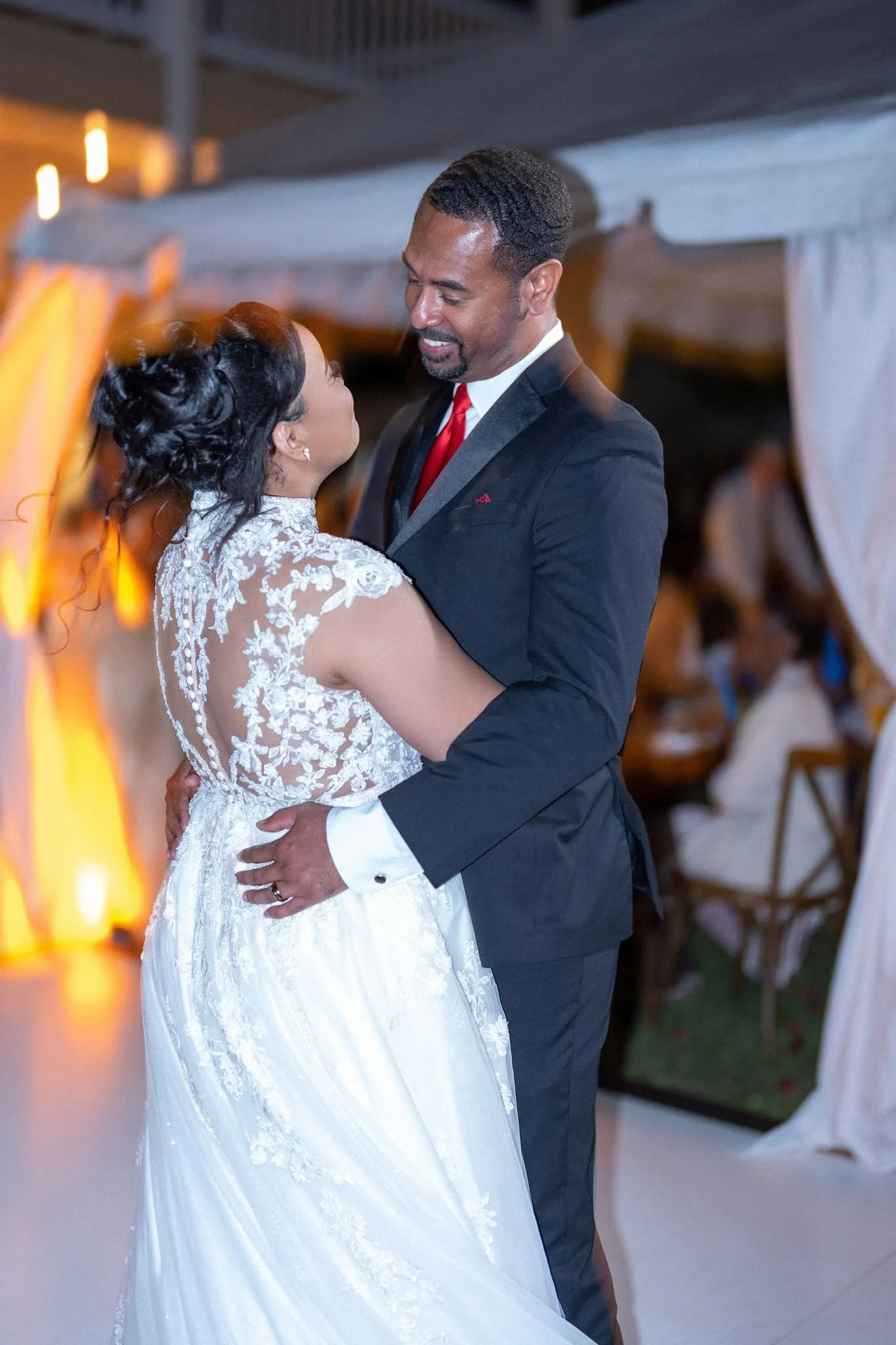 Michael and Uonie backyard wedding in Florida, photo 17 by Henry M Production